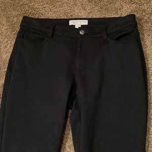 MICHAEL MICHAEL KORS BLACK STRETCH PANTS. DRESSY. SIZE 8. EUC